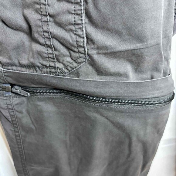 B.C. Clothing Co Convertible Pants Mens Size L(36) x 43 tall Olive Zip Off Leg - Picture 2 of 4